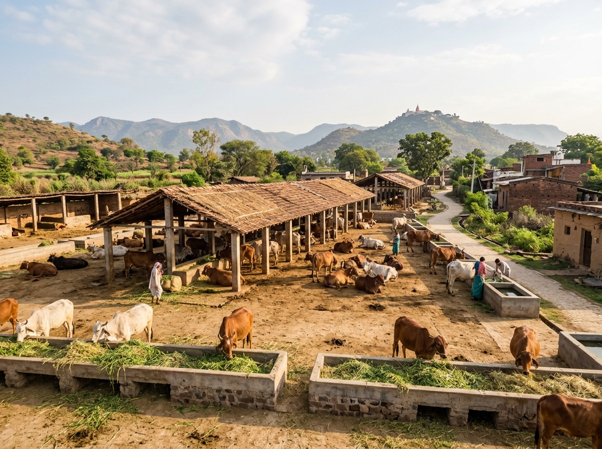 Maa Shatrupa Gau Sadan Shansher - Sacred Himalayan Cow Sanctuary